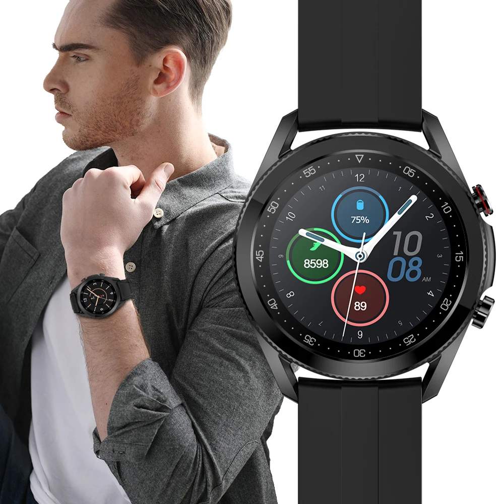 2021新L19スマートウォッチの男性bluetooth通話、音楽再生IP68防水スポーツウォッチフィットネストラッカー男性女性スマートウォッチvs  l13 - AliExpress Consumer Electronics