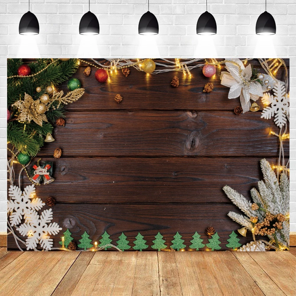 

Christmas Backdrop Wood Wooden Branches Baby Portrait Vinyl Photography Background For Photo Shoot Photozone Photophone Decor