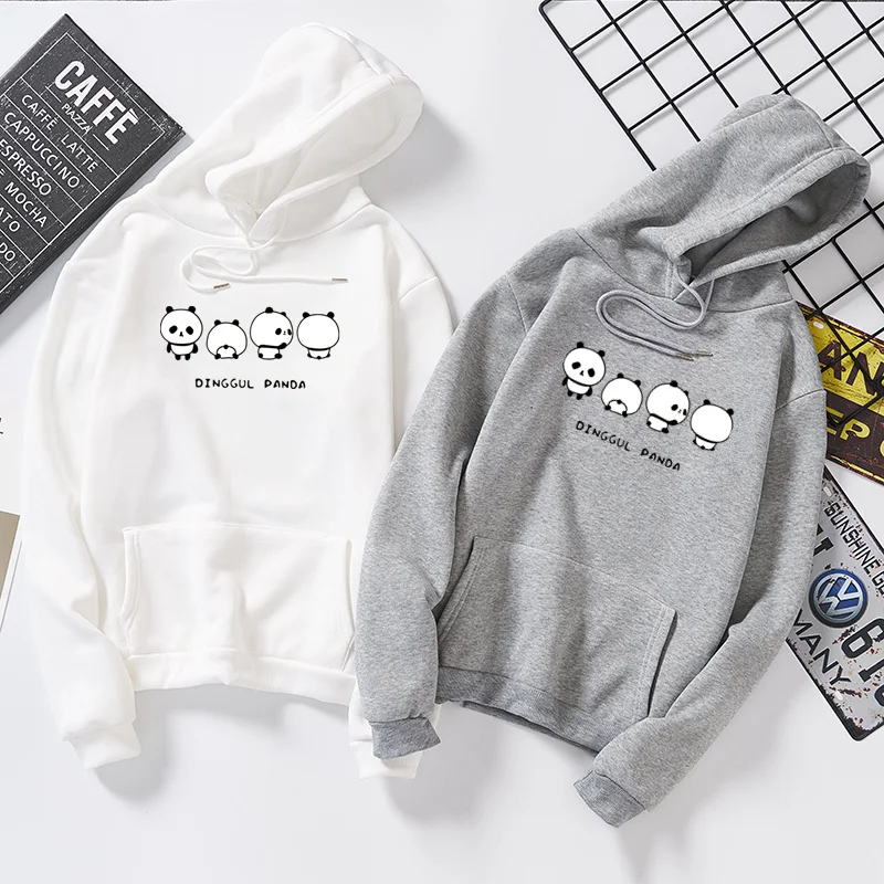 Hoodies Women Letter Hooded Harajuku Print Female Hoodies Pullover Loose Pullover Sweatshirt Women Hoodie Hooded for Women's Top