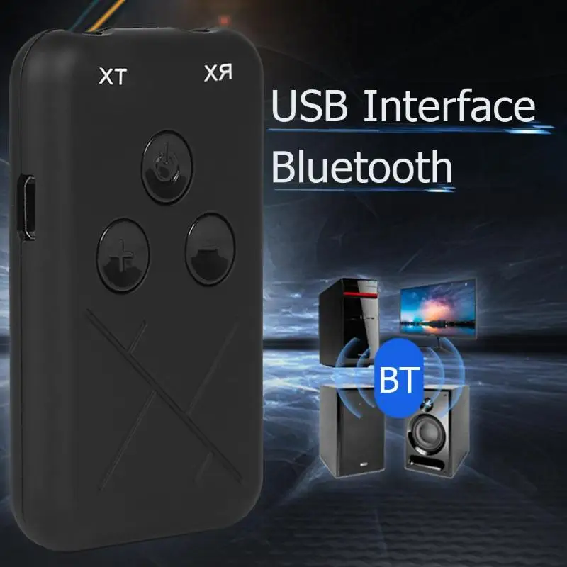 Автомобильный bluetooth-адаптер 3,5 мм стерео аудио беспроводной передатчик приемник Статус подключения синий светильник медленная вспышка