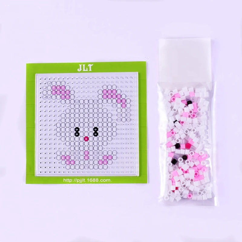 5 мм Хама бисер Набор Diy игрушка кролик стиль предохранитель бусины набор для детей Обучающие игрушки 3d Металлические Головоломки