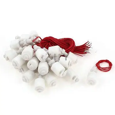 

20 x ZP4510 White Plastic Liquid Water Level Sensor Float Floating Switch