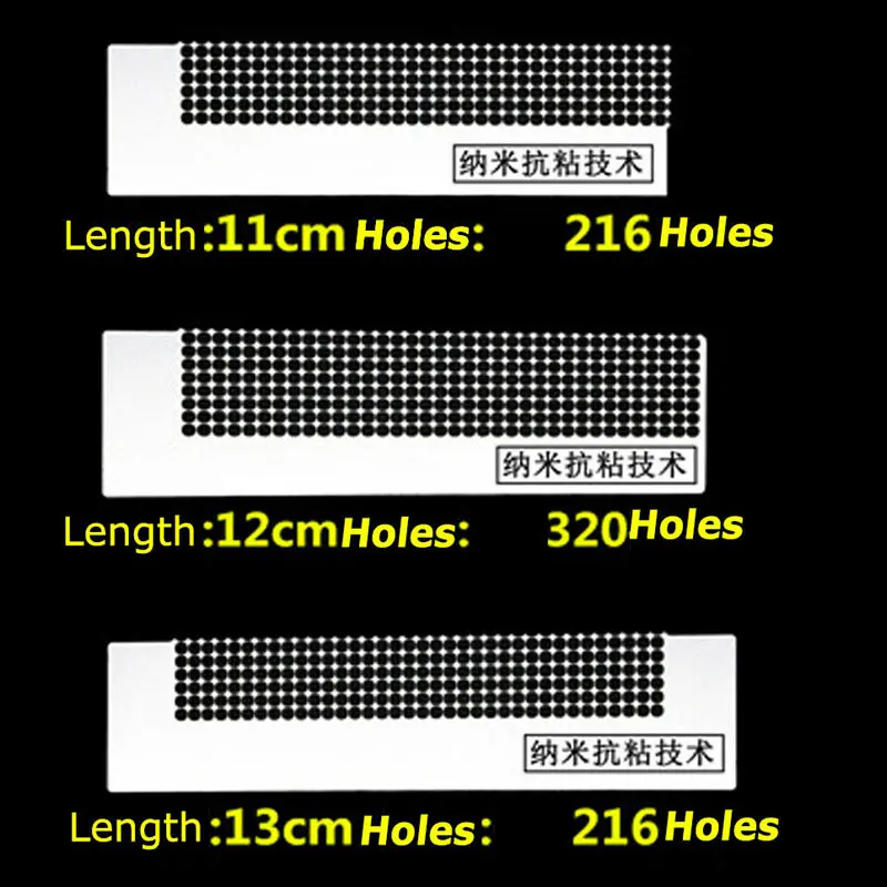 Hot 5D Diamond Painting Ruler Stainless Steel Blank Grids Round Full Drill Kit Dot Drill Diamond Embroidery Tools(free gift - Цвет: 13cm 216holes 140mm