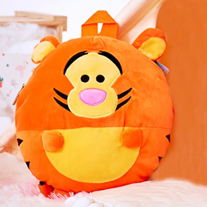 Q Tigger Piggy Dumbo Детский рюкзак 25 см милый детский открытый детский сад сумка мягкий хлопок подарок плюшевая игрушка мальчик девочка