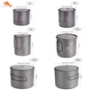 TOAKS Ultralight Titanium Cup New Titanium Pot Outdoor Camping Titanium Bowl Portable Picnic Water Cup 2