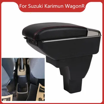 

CAR ARMREST For Suzuki Karimun WagonR/Wagon R Car Accessories Console Box Center Arm Rest With Cup Holder Ashtray Storage Box