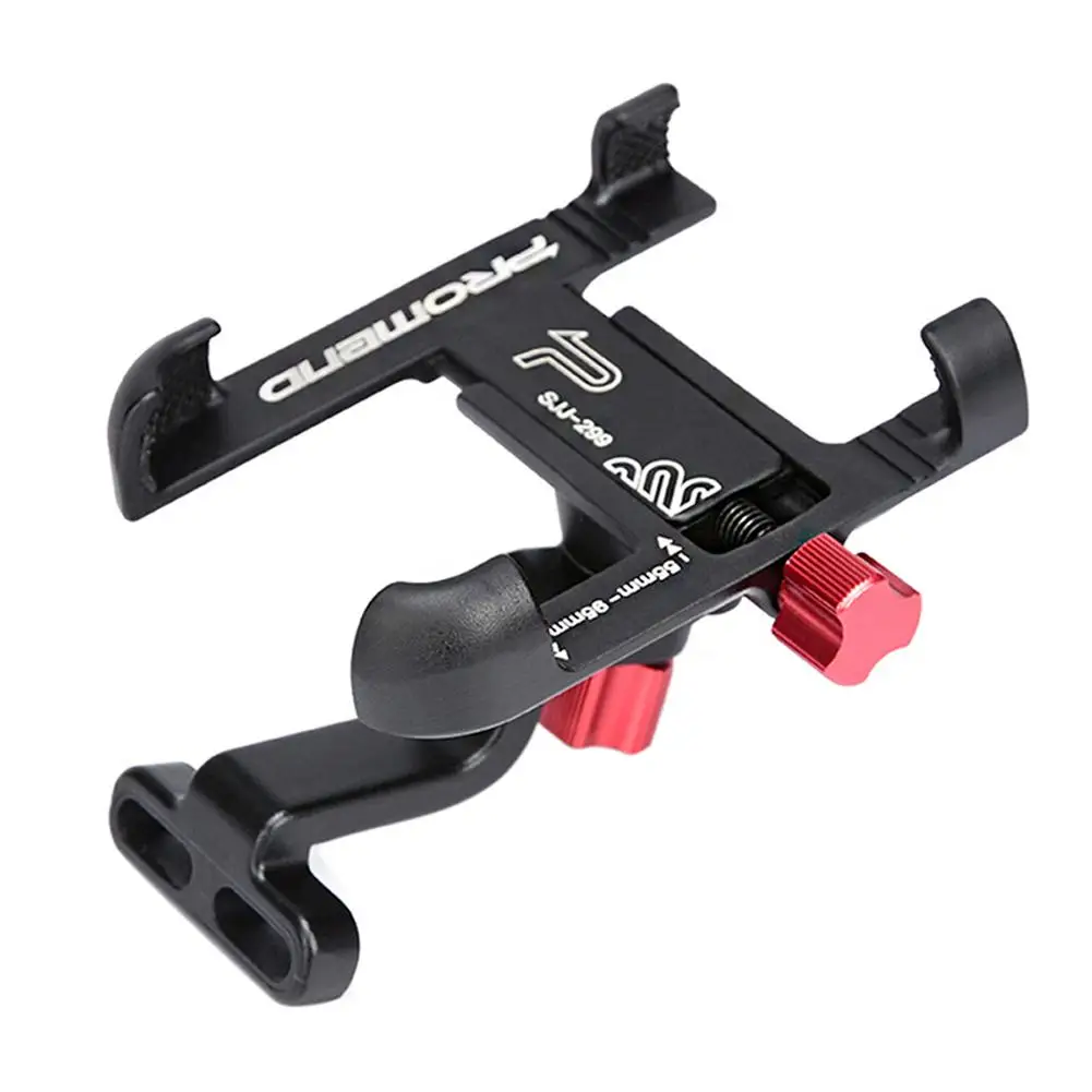 

Aluminum Alloy Mobile Phone Holder Rotatable Angle Adjustable Bicycle Mountain Bike Handlebar GPS Mount
