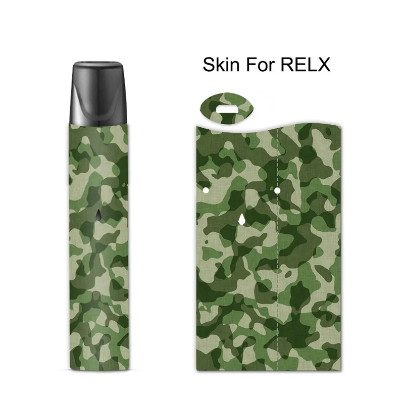 Камуфляжная наклейка печатная кожа для Relx крышка пленка чехол для Relx электронной сигареты