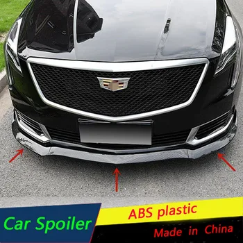 

For Cadillac XTS 2018 Front Bumper Diffuser Protector Body kit bumper Front shovel lip rear spoiler black