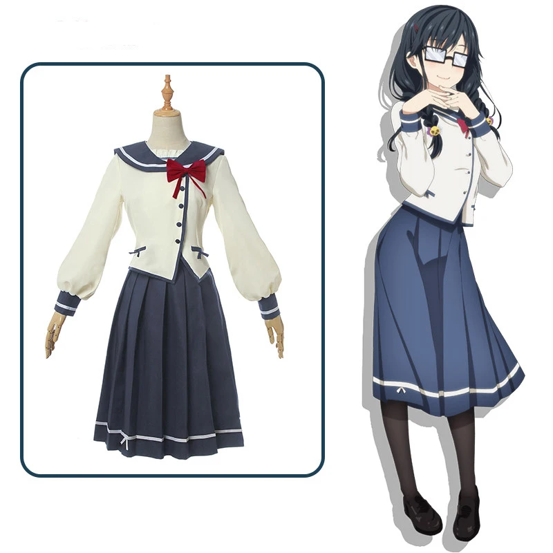 Аниме Oresuki Ore wo Suki Nano wa Omae Dake ka Pansy Akino Sakura Himawari косплей костюм матроса женский JK