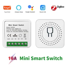 Zigbee3.0 Tuya MINI Smart Switch Home Automation Modules 16A 2-way Control Timer Works With Alexa Google Home Smart Life APP
Zigbee3.0 Tuya MINI Smart Switch Home Automation Modules 16A 2-way Control Timer Works With Alexa Google Home Smart Life APP
