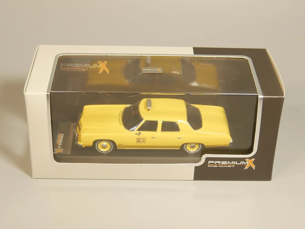 Премиум X 1:43 Chevrolet Bel Air New York Taxi 1973 литьевая модель автомобиля| |