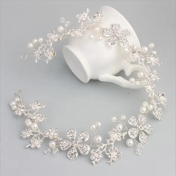 

Bridal Headband Jewelry Headdress Hair Crystal Tiara Hair Ornaments Wedding Hair Accessories TS136