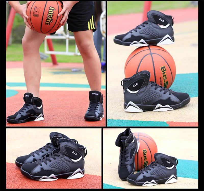 Мужские баскетбольные кроссовки с воздушной подушкой, Джордан Ретро, высокие кроссовки для баскетбола, пара ботинок, уличная мужская обувь нового дизайна, максимальный размер 45