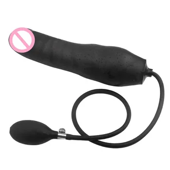 Silicone Huge Inflatable Dildos Big Realistic Dildo For Women Vaginal Dilatador Butt Plug Giant Dildo For Anal Adult Sex Toys 6