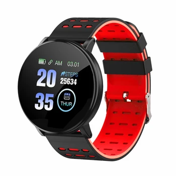 

119Plus Smart Watch IP67 Waterproof Bracelet Watch Heart Rate Smart Wristband Sports Watches Band Smartwatch For Android IOS