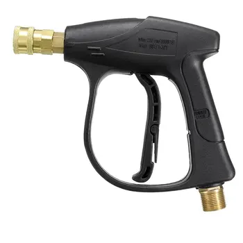 

3000PSI High Pressure Car Wash Guns Spray Guns With 1/4" Quick Connector and M14-M22 Inner Hose Connector Jet Washer Clear Tool