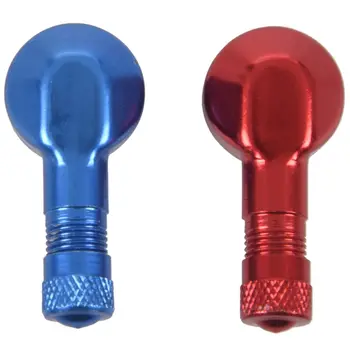 

2x CNC 90 Degree 11.m Angle Tyre Valve Extension Motorbike Biketek Motorcycle