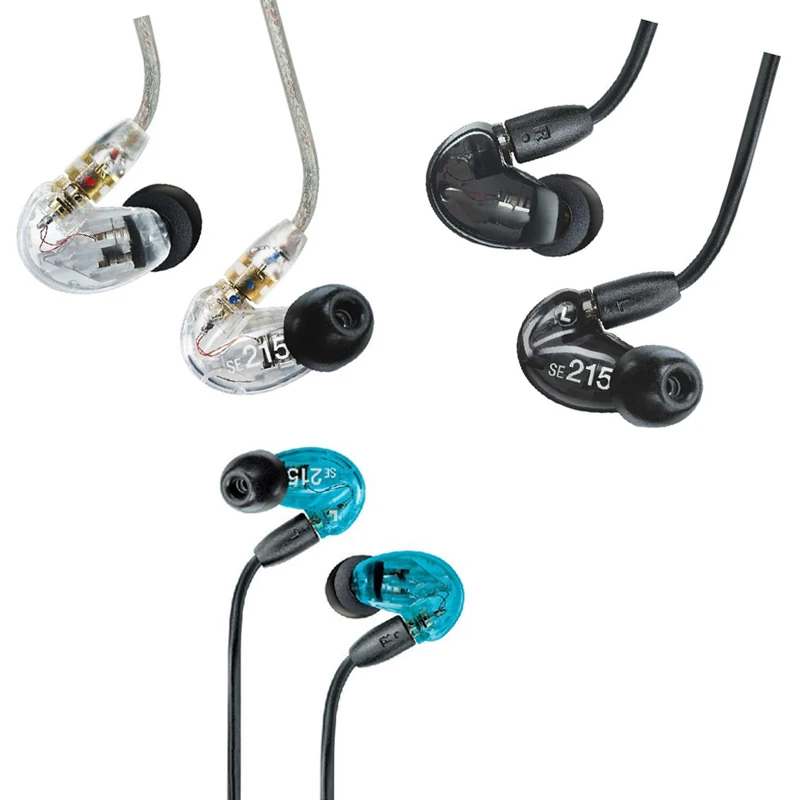 SE215 Headest Hifi стерео 3 5 мм шумоподавление SE 215 с коробкой mic & SE535 наушники вкладыши