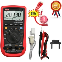 UNI-T UT61E Digital Multimeter True RMS Peak Meter PC Connect AC DC Voltage Relative Mode 22000 Counts Data Hold Auto Range