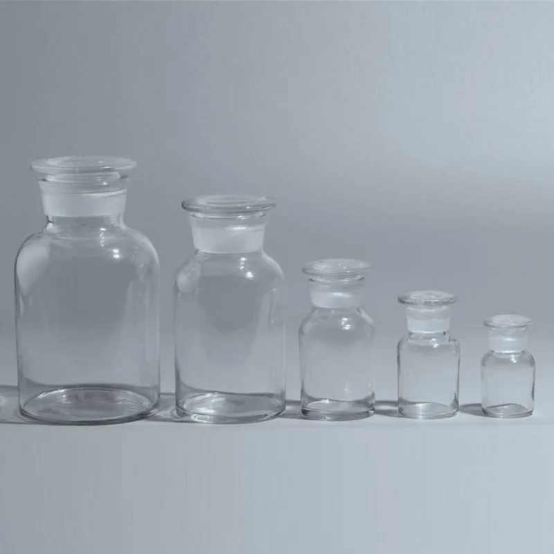 Laboratory Supplies Transparency Chemical Glass Reagent Bottle 60ml-1000ml