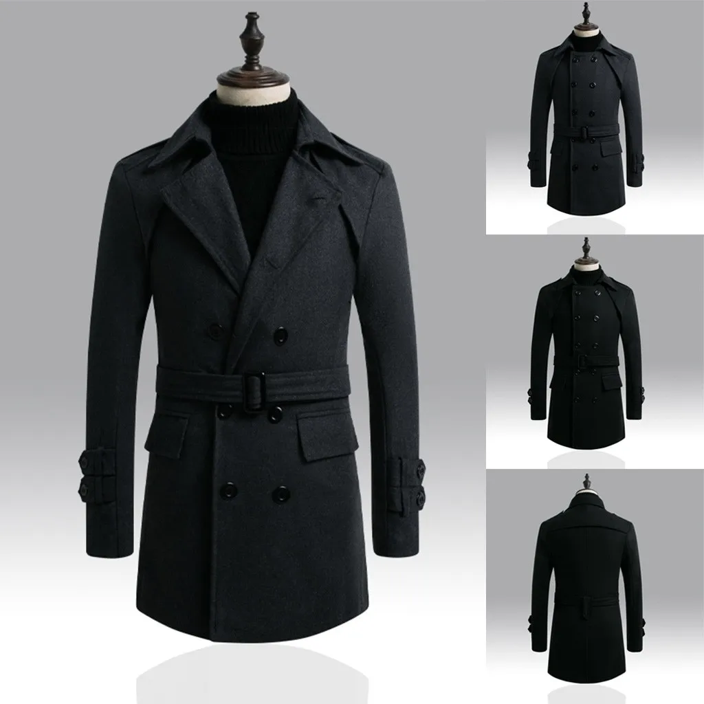 Уличная мужская одежда зимнее пальто мужской Тренч зимний стиль able теплый Снежинка ветровка пальто чистое пальто casaco