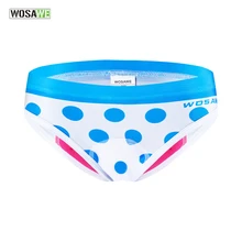 WOSAWE женские велосипедные треугольные Трусы-шорты Нижнее белье с 3D гелевыми вставками MTB велосипедные трусы для езды на открытом воздухе спортивные шорты