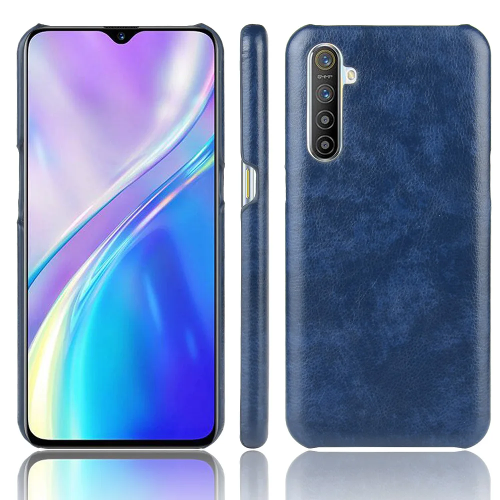 Чехол для Oppo Realme XT X T чехол X2 из искусственной кожи в стиле ретро жесткий RMX1921