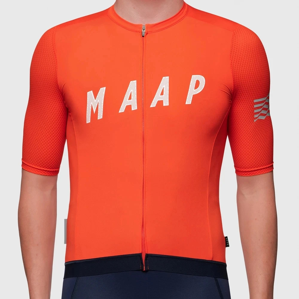 

maap pro Competition version cycling jersey ultralight short sleeve shirt mtb bike camisa ciclismo maillot elastic band Shorts