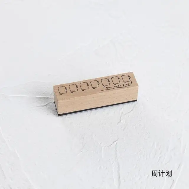 Винтаж месяц неделя план планета Марка с бабочкой DIY Деревянные и резиновые штампы для скрапбукинга канцелярские товары Скрапбукинг Стандартный штамп - Цвет: 12