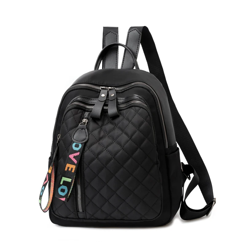 

Vento Marea Travel Women Backpack 2020 New Oxford Female Shoulder Bag Casual Black Rucksack Plaid School Bag For Teenage Girls