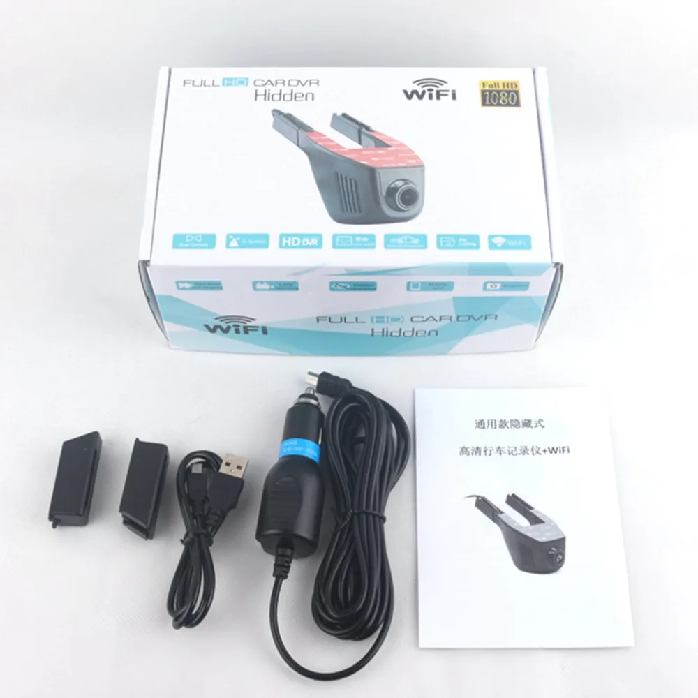 Новая V42 Автомобильная камера 1080P wifi DVR Dash-Cam Видео рекордер видеокамера ночного видения рекордер Видео Запись тире камера