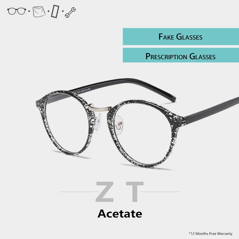 ZT поддельные очки кошачий глаз прозрачные линзы Lunette De Vue Femme Oculos Uv400 для