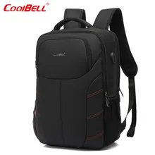 COOLBELL Backpack 15.6 Inch Laptop Backpack  Nylon Waterproof  Student Backpack Fashion Travel Business Anti-theft Card Backpack