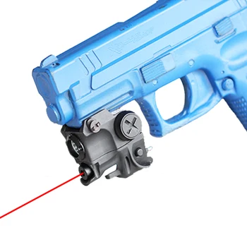

2 in 1 quick detachable gun pistol light pistol mounted red laser flashlight combo handgun laser light