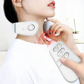 

Electric Neck Massager & Pulse Back 6 Modes Power Control Far Infrared Heating Pain Relief Tool Health Care Relaxation Machine