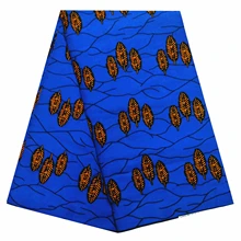 Высокое качество африканских голландский воск настоящий Африканский настоящей надежный нидерландский воск настоящий воск 6 метров для Анкара женское платье