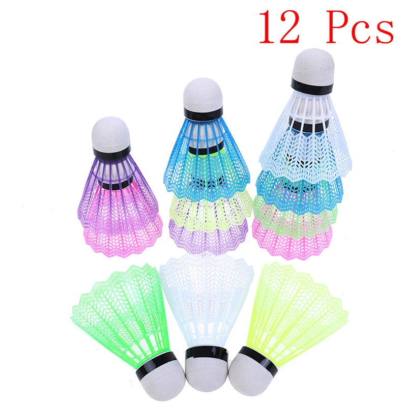Beginners Sports Training Colorful Shuttlecock With Box Badminton Ball Adults 