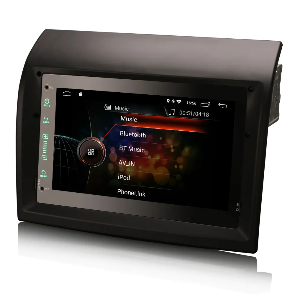 7 "Android 10.0 os Car Multimedia Sistema de Navegação GPS Radio Player para Peugeot Boxer 2011-2015 com Divisão suporte de tela