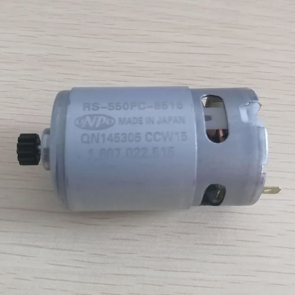 ONPO 9 6 V 12 tooth RS550PC 8516 DC motor для Bosch GSR9.6 2 3601J18L80 электродрель pards|Двигатель постоянного