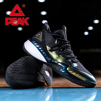 

PEAK Men Basketball Shoes Comfortable High Top Gym Training Boots Ankle Boots Outdoor Men Sneakers Athletic Sport shoes