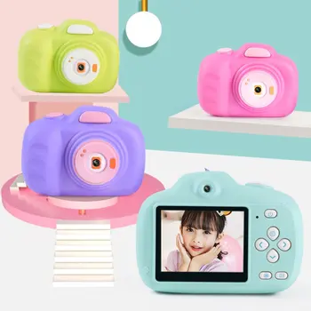 

Hd Kids Digital Camera 12.0 Mega Piexl Electronic Selfie Timed Shooting Camera Toys With Dual Cameras Photography