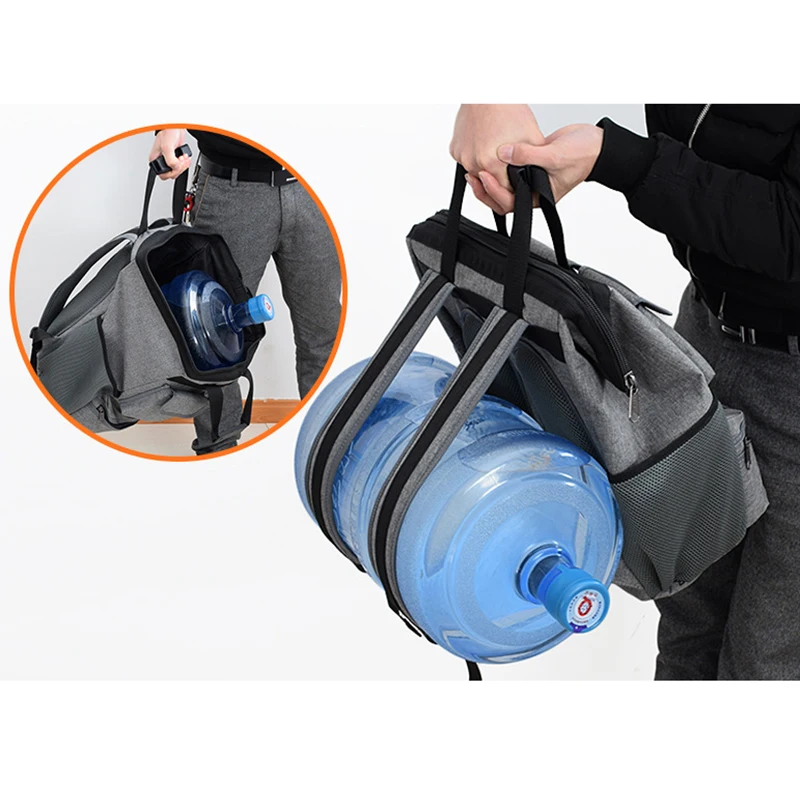 

Organizer Double Shoulders Tool Bag Repair Storage Backpack Oxford Cloth Accs