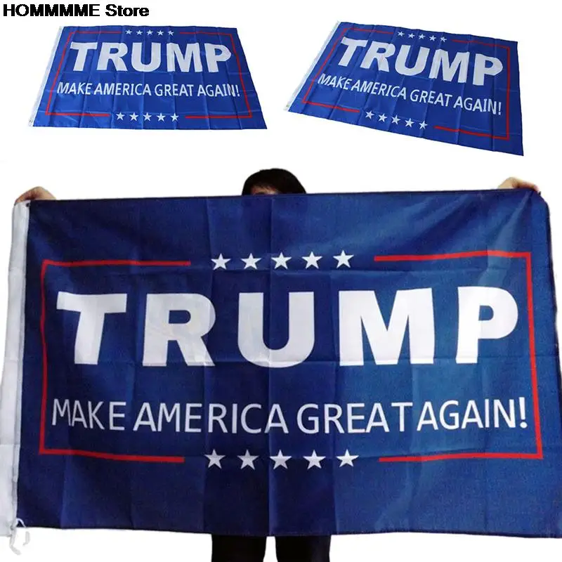 1Pcs 150X90Cm Donald Trump Bandiera Fai In America Grande Di Nuovo Donald Per Il Presidente Usa