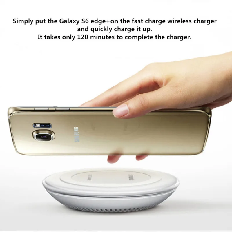 Original Samsung Wireless Charger Adapter qi Charge Pad For Galaxy S7 S6 EDGE S8 S9 S10 Plus Note 4 5 For Iphone 8 X XS XR mi 9 20