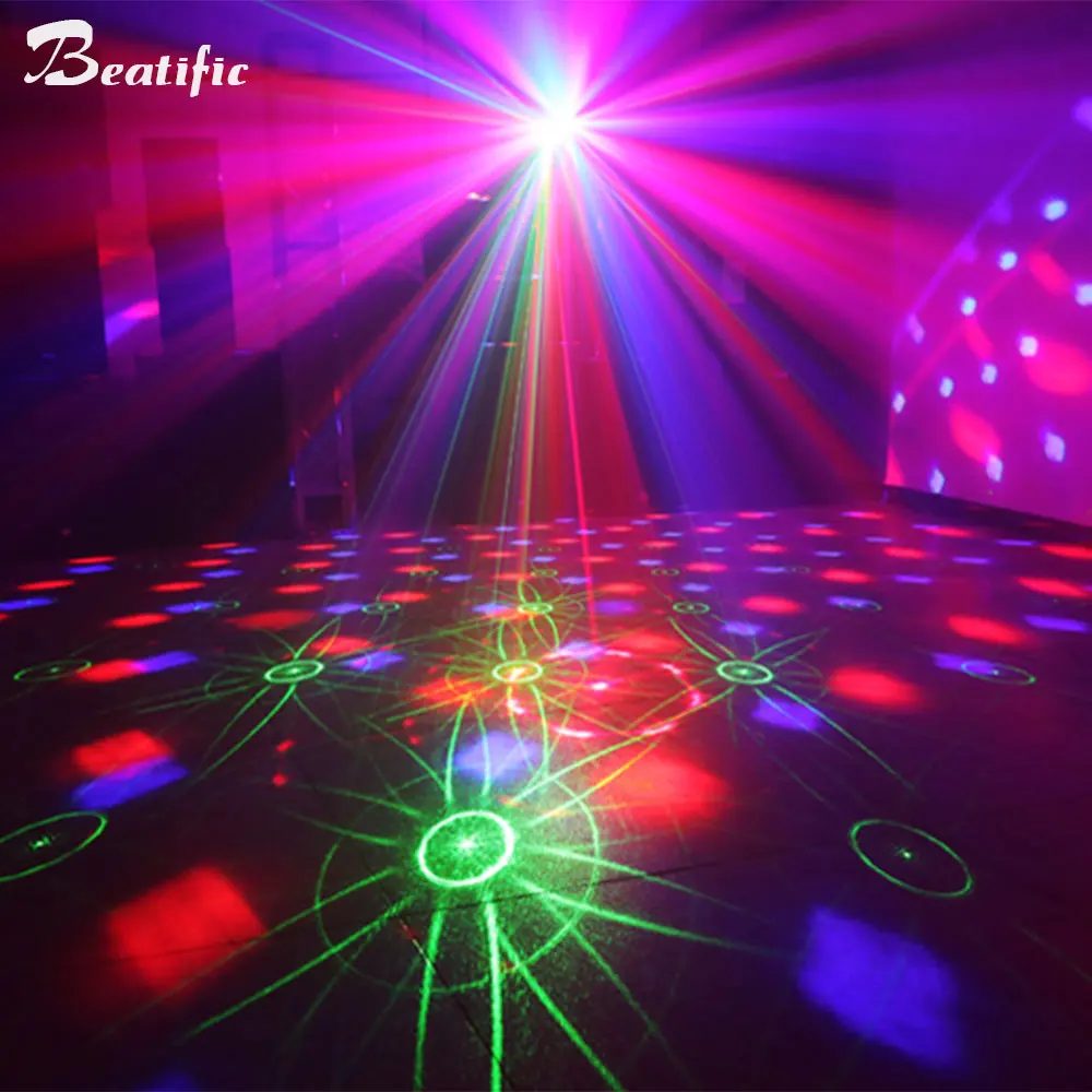 RGB светодиодный светильник шар для дискотеки музыкальный центр DJ бар клуб