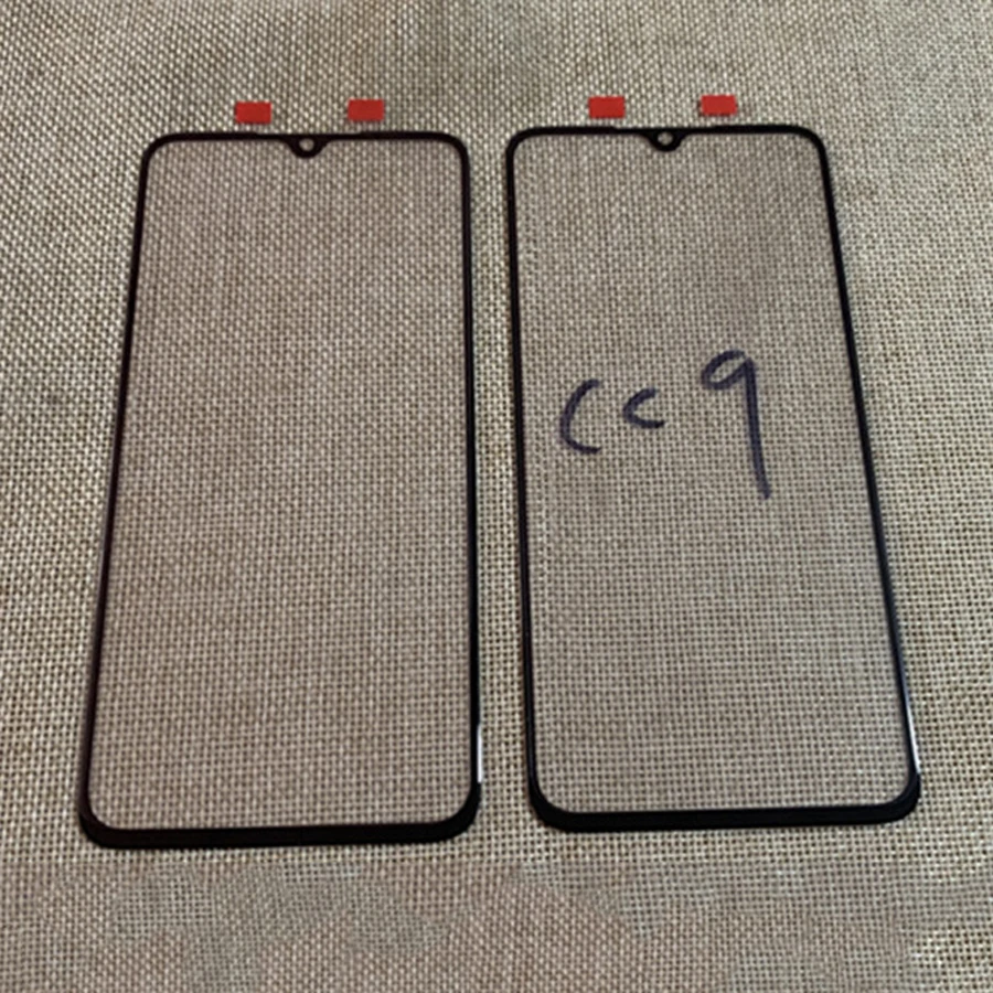 10 шт. 6,39 дюймов для Xiaomi Mi CC9 Передняя панель сенсорного экрана внешнее стекло ЖК-дисплея Замена объектива для CC9mt Meitu Edition