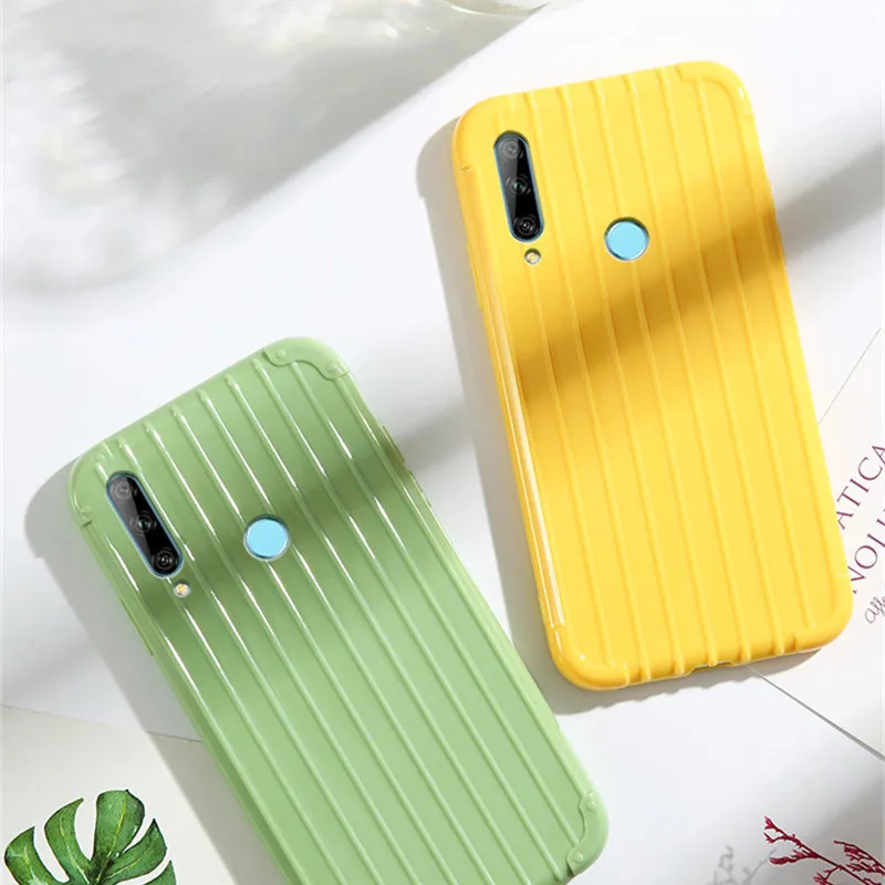 Симпатичный чехол карамельного цвета из тпу для Huawei P Smart Z Plus 2019 Honor 30S 30 Pro V30 V20 Play 4T