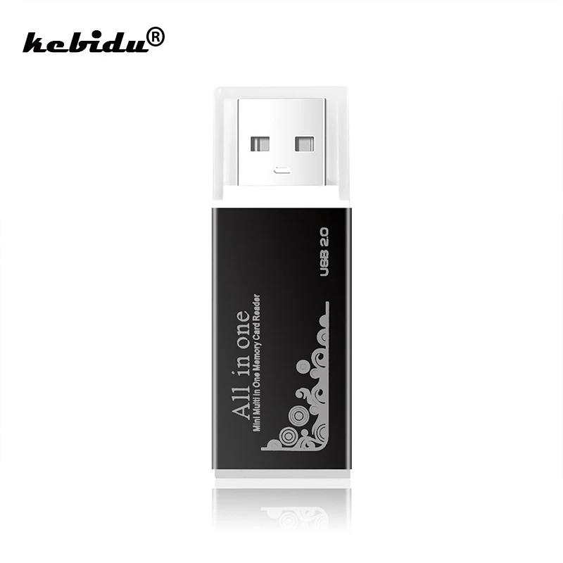 

kebidu 5 Colors High Quality USB 2.0 All in 1 Multi Memory Card Reader Adapter For Micro SD SDHC TF M2 MMC wholesale