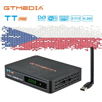 

GTMEDIA TT PRO DVB-T2/Cable HD 1080P Russian Manual TV Box Digital Receiver DVB-T2 Tv Tuner Wifi Free Digital Receptor